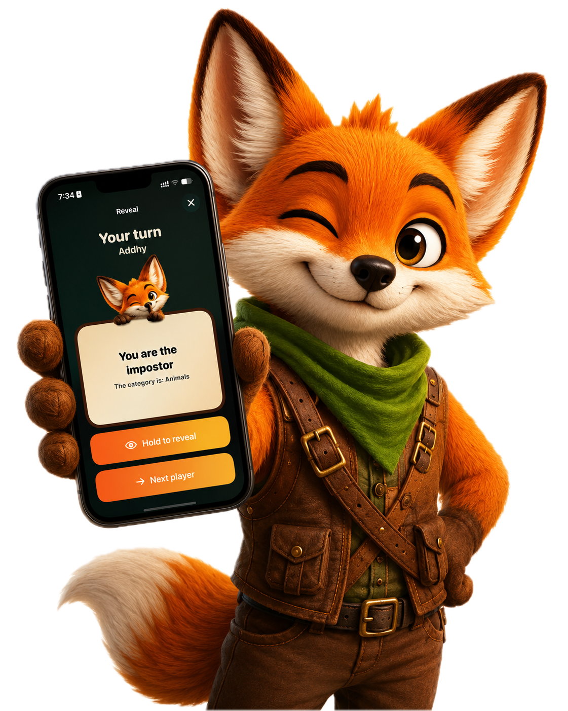 Fox mascot artwork