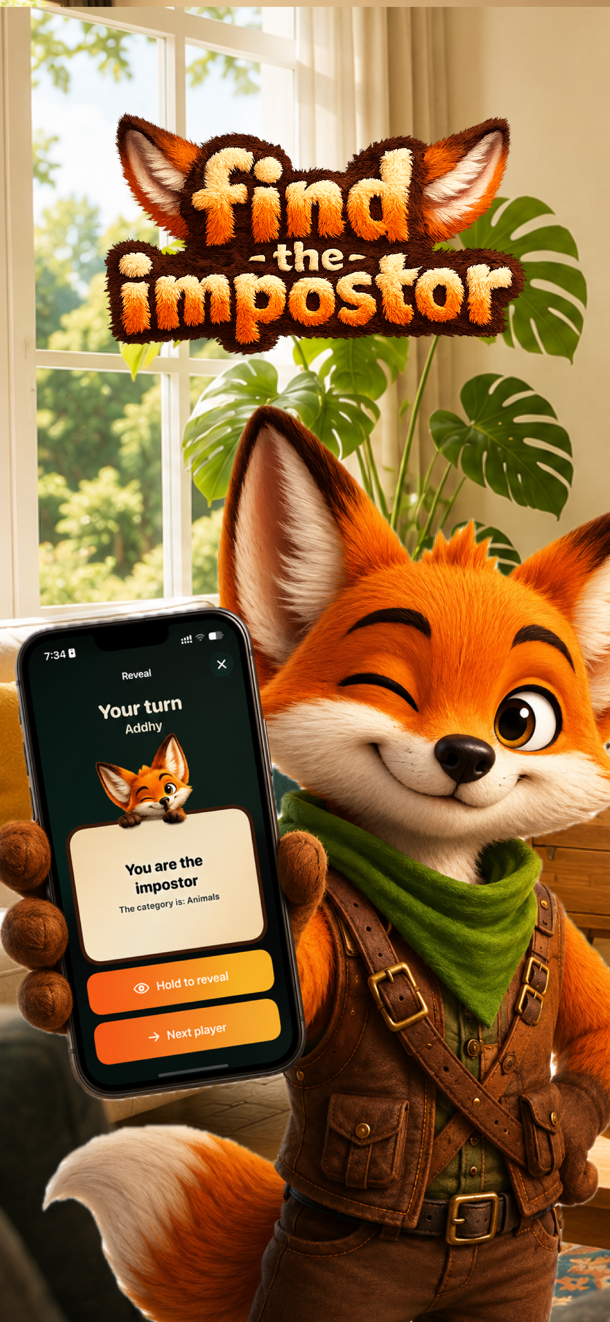 Fox vs Hunters reveal card screen