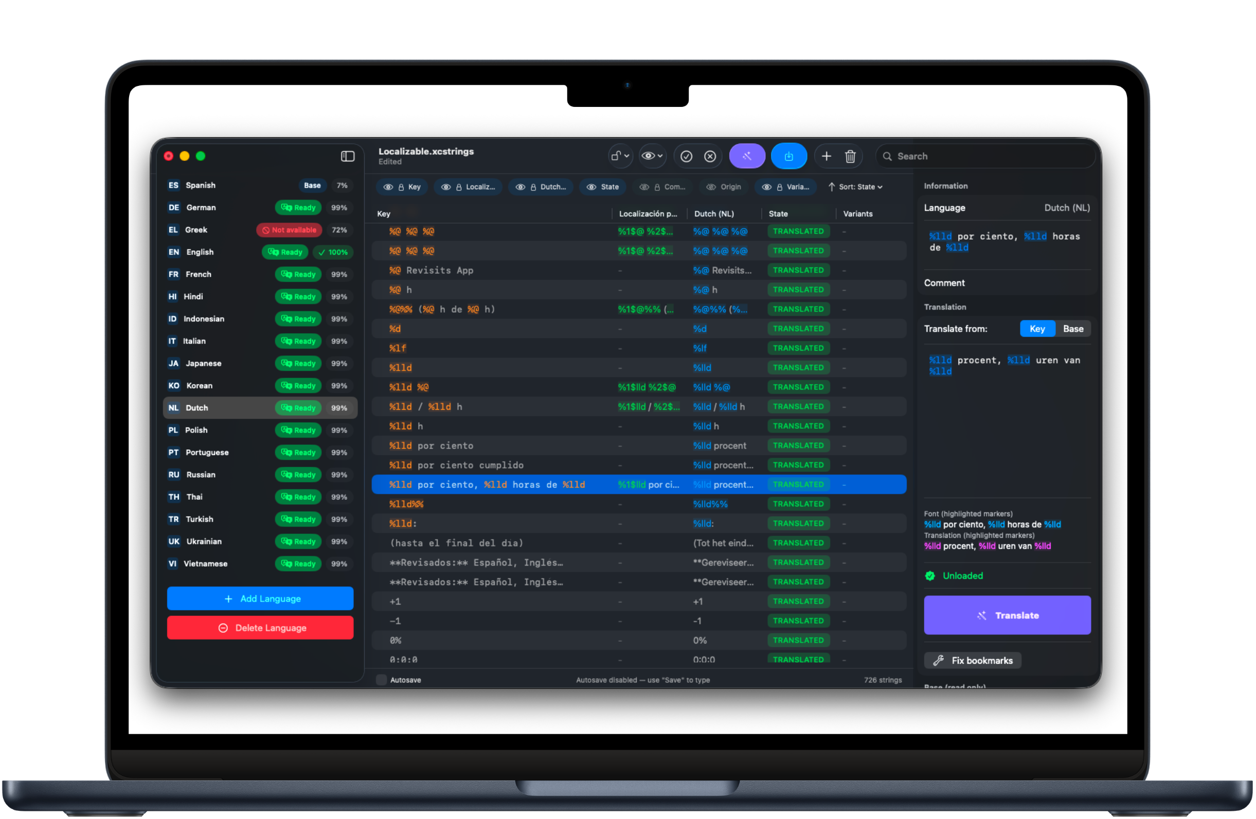 Tablero principal de Loxi